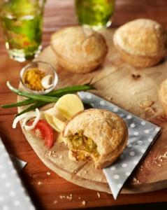 Frozen pies Chicken Masala